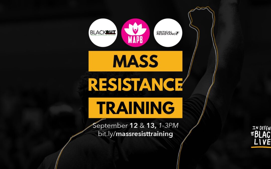 Mass Resistance Training: Defund DP
